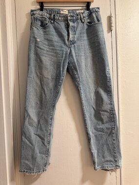 Frame Denim Light Wash Le Slouch Jeans